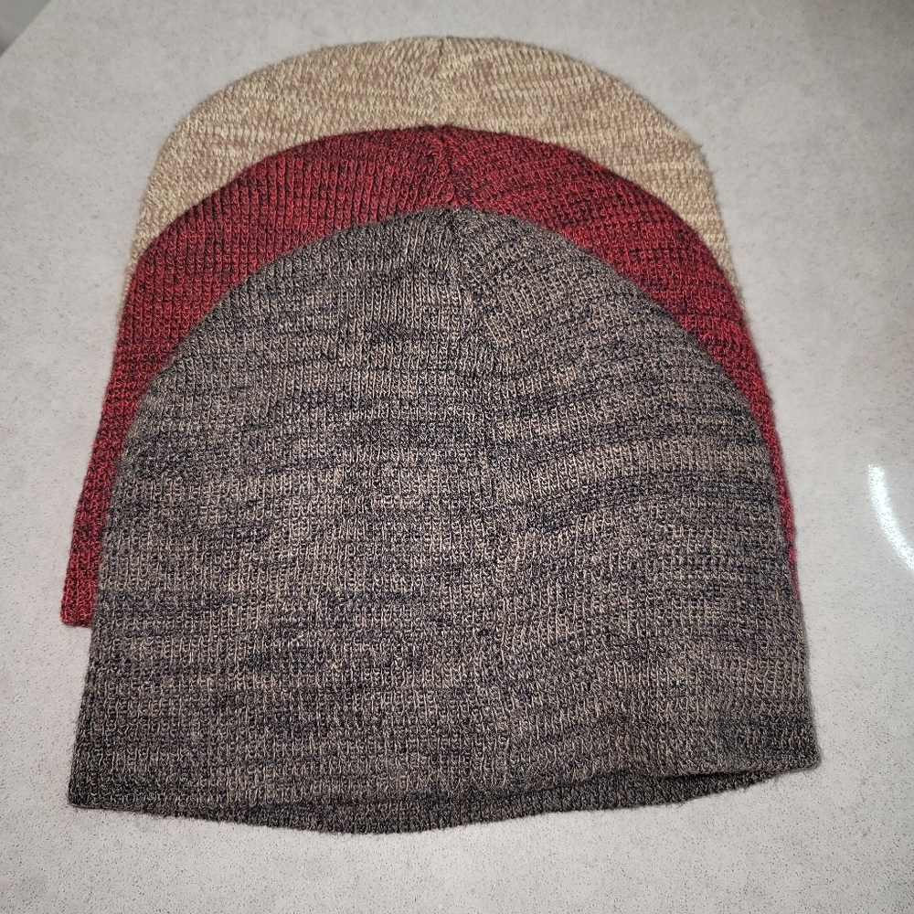 NWOT Pack of 3 Cozy Beanies​ - Picture 2 of 8